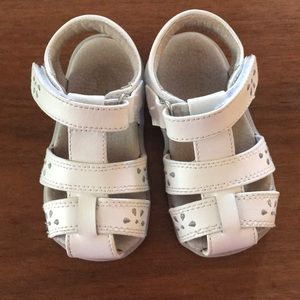 See Kai Run white sandals